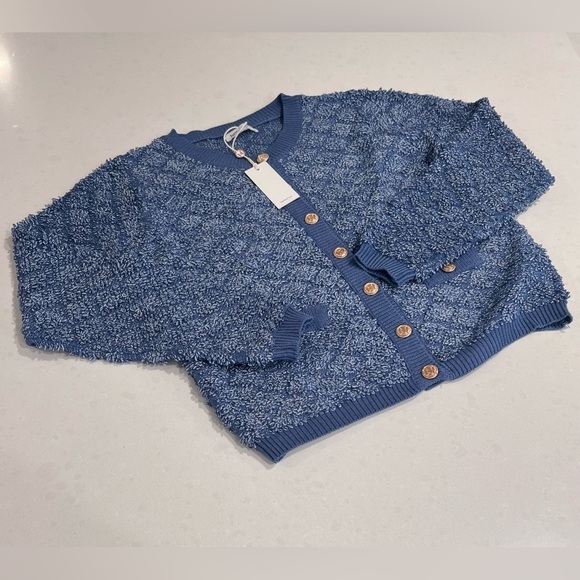 NWT Heartloom‎ Kiel Cardi Sweater Womens medium $119 - Picture 4 of 6